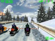 Snowmobile Racing