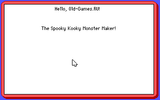 [Spooky Kooky Monster Maker - скриншот №12]