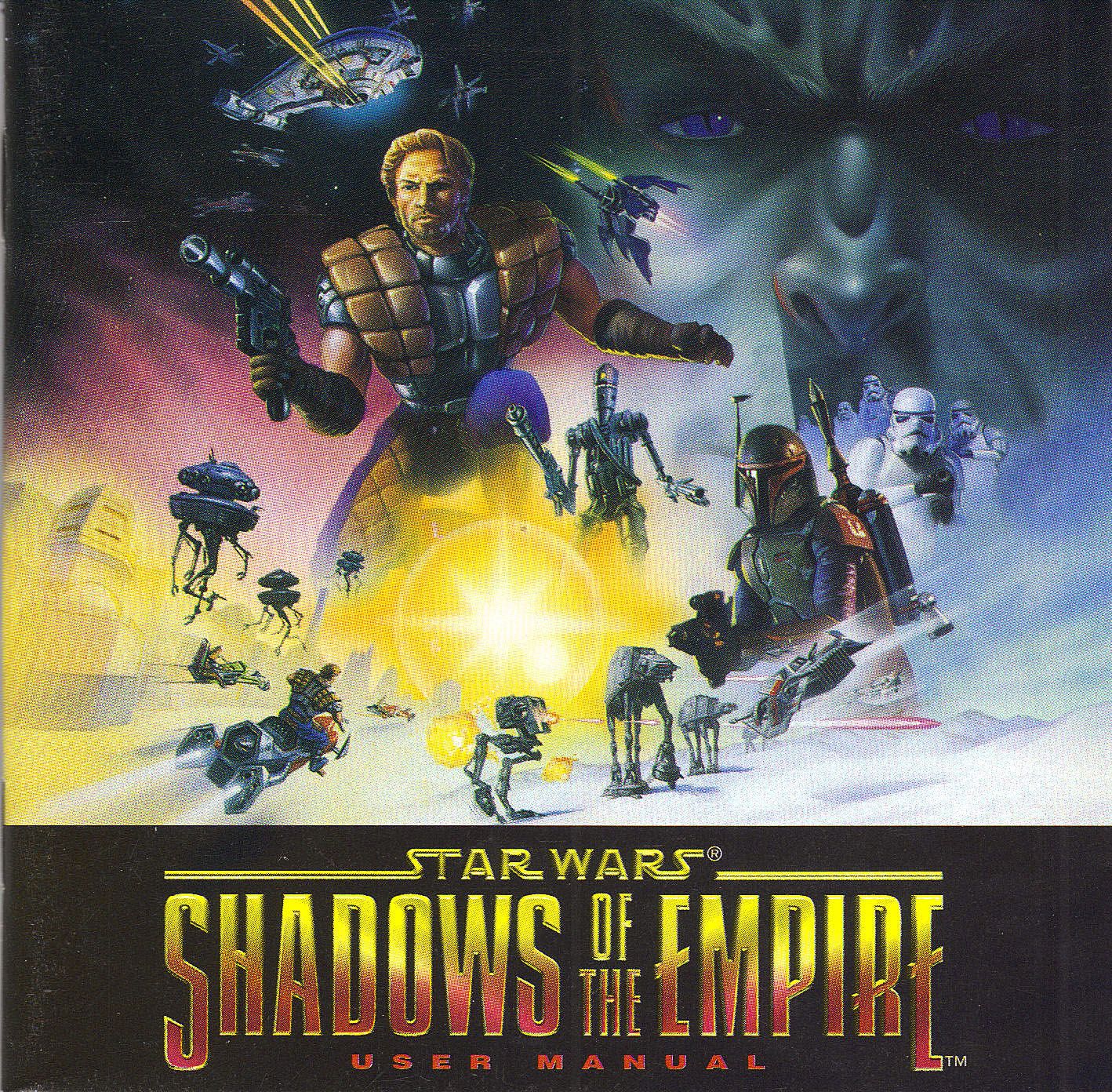 Star Wars: Shadows of the Empire - обложка № 1.