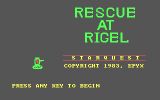 [Скриншот: StarQuest: Rescue at Rigel]