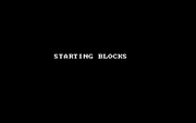 Starting Blocks