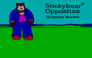 Stickybear Opposites