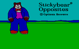 [Скриншот: Stickybear Opposites]