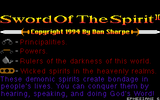 [Sword of the Spirit II - скриншот №2]
