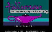 Talisman: Challenging the Sands of Time