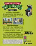 [Teenage Mutant Ninja Turtles II: The Arcade Game - обложка №2]