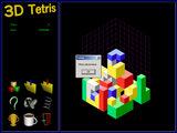 [Скриншот: Tetris 3D]