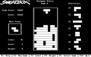 Textmode Tetris