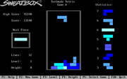Textmode Tetris
