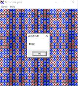 [Скриншот: Tic-tac-toe game]