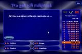 [Скриншот: Tko želi biti milijunaš]