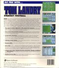 [Tom Landry Strategy Football - обложка №1]