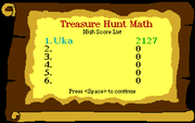 Treasure Hunt Math
