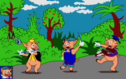 Les Trois Petits Cochons s'amusent