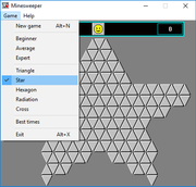 Triangular Minesweeper