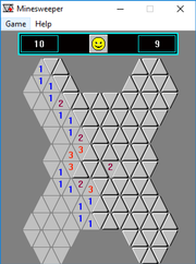 Triangular Minesweeper