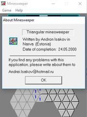 Triangular Minesweeper