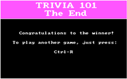 Trivia 101