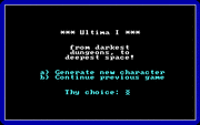 Ultima I: The First Age of Darkness