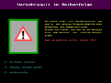 [Скриншот: Verkehrs(schild)quiz und Minimemory]