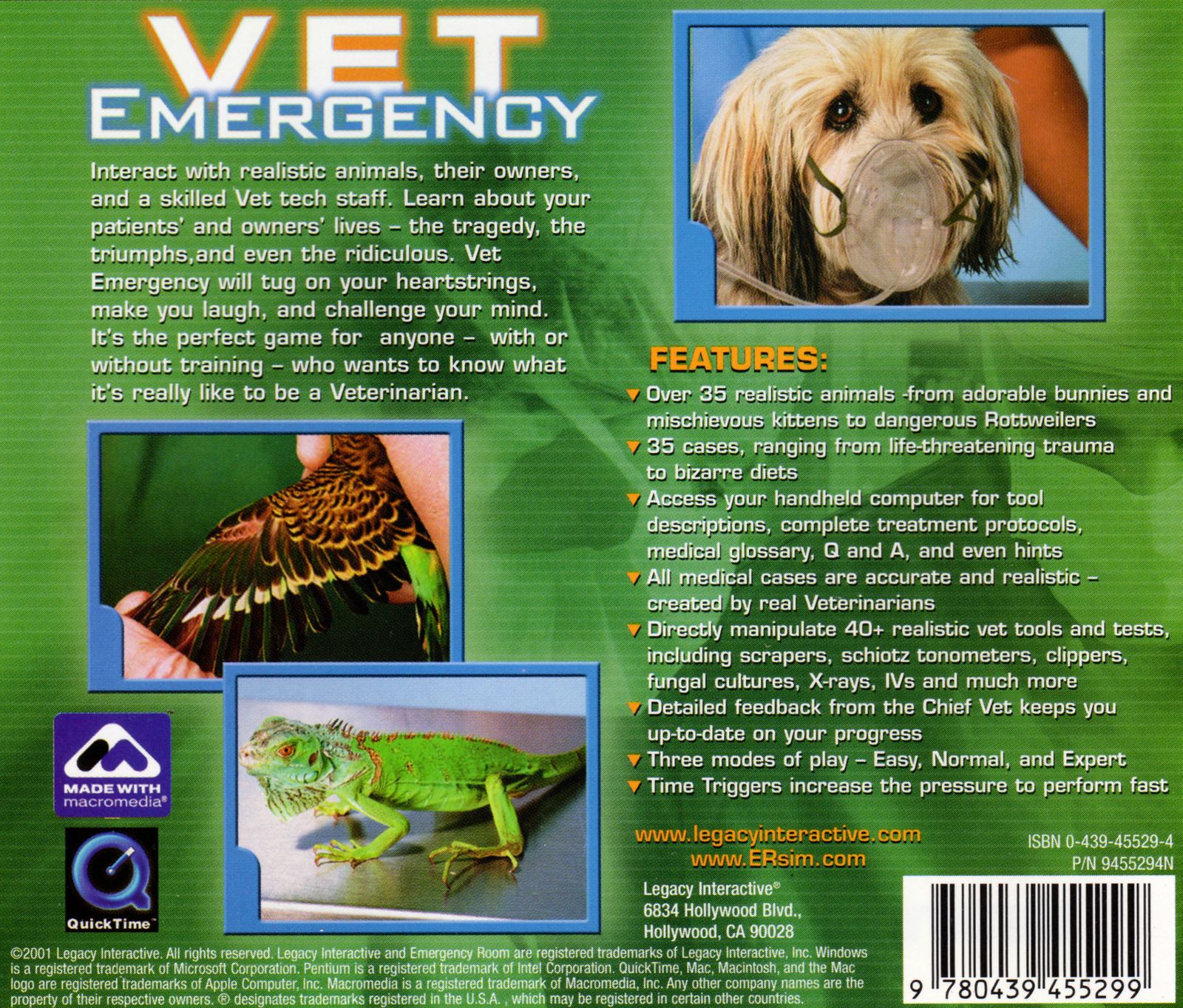 Обложки Vet Emergency на OldGames.RU