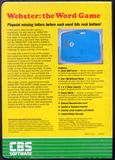 [Webster: The Word Game - обложка №2]
