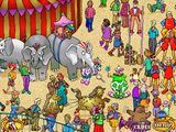 [Скриншот: Where's Waldo? At the Circus]