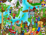 [Скриншот: Where's Waldo? Exploring Geography]