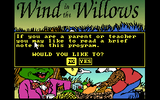 [Скриншот: Wind in the Willows]