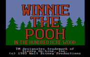 Winnie the Pooh in the Hundred Acre Wood