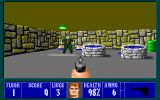 [Скриншот: Wolfenstein 3D]