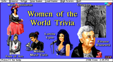 [Скриншот: Women of the World Trivia]