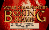 [Скриншот: World Championship Boxing Manager]