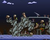 [Скриншот: Worms Armageddon]