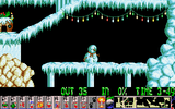 [Скриншот: Xmas Lemmings]