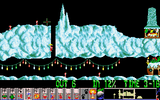 [Скриншот: Xmas Lemmings 1992]