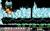 [Скриншот: Xmas Lemmings 1992]