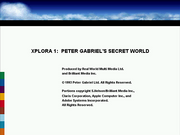 XPLORA 1: Peter Gabriel's Secret World