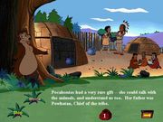 Young Pocahontas Interactive Storybook