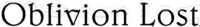 Текстовый логотип игры «Oblivion Lost».png