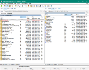Рисунок 19 – На правой панели вид на созданный ранее диск C: эмулятора, который смонтирован как E: